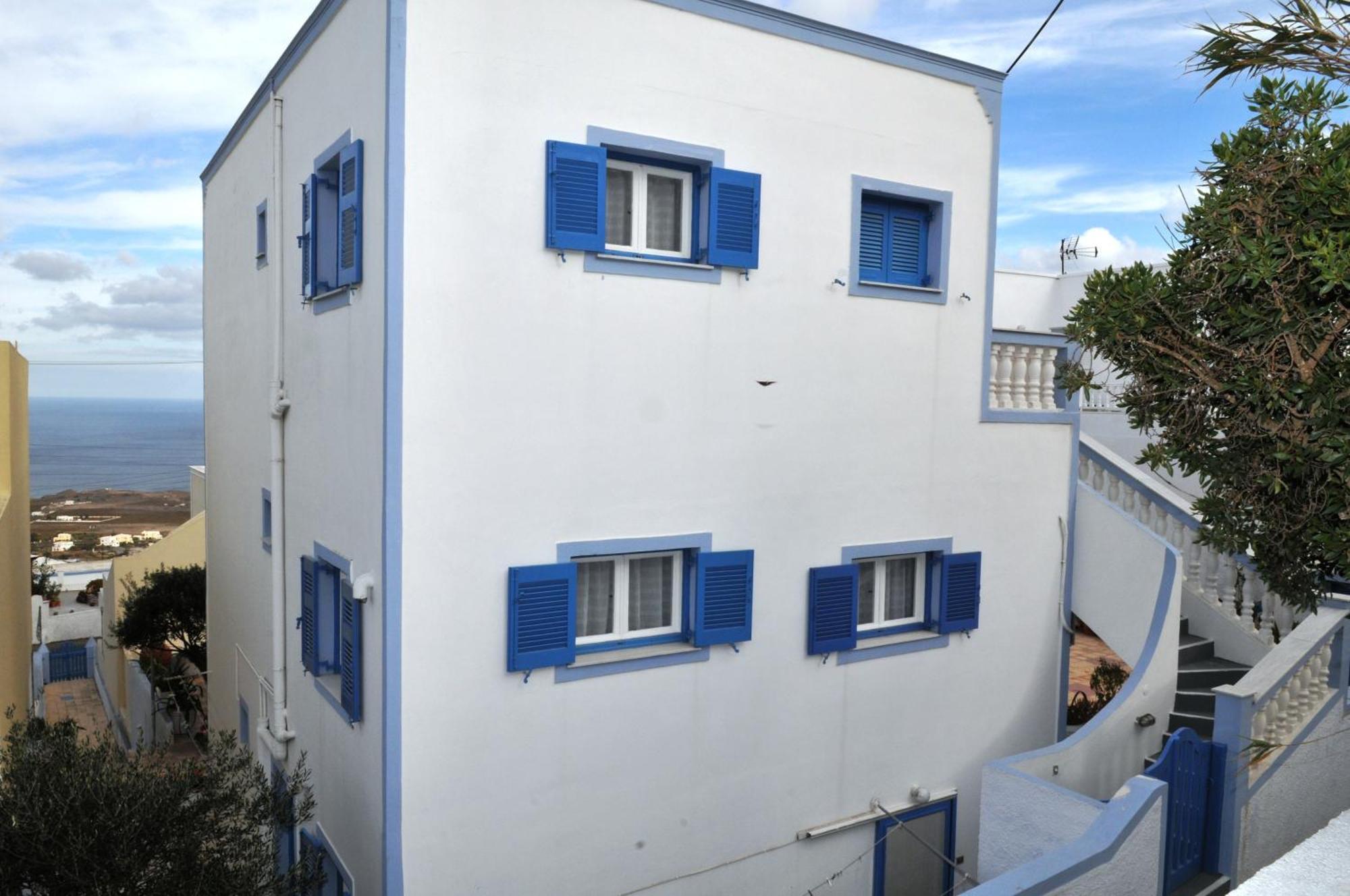 Katerina Kafieri Apartments Фіростефані Екстер'єр фото